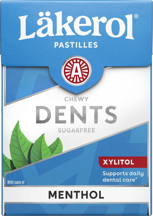 Läkerol Dents Menthol ksylitolipastilli 85g