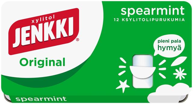 Jenkki Original Spearmint ksylitolipurukumi 18g