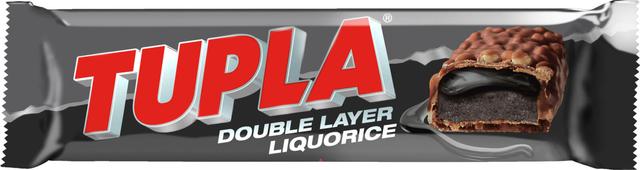 Tupla Double Layer Liquorice suklaapatukka 48g