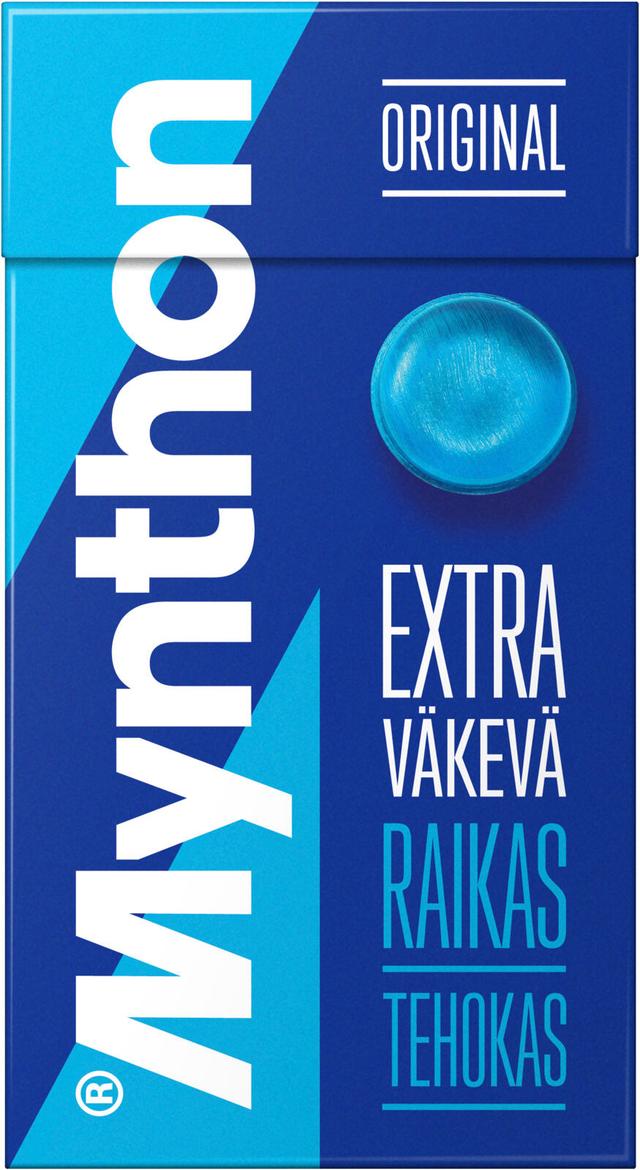 Mynthon Original Extra Väkevä kurkkupastilli 39g