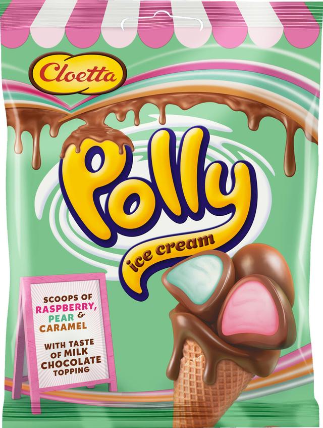 Cloetta Polly Ice Cream makeissekoitus 180g
