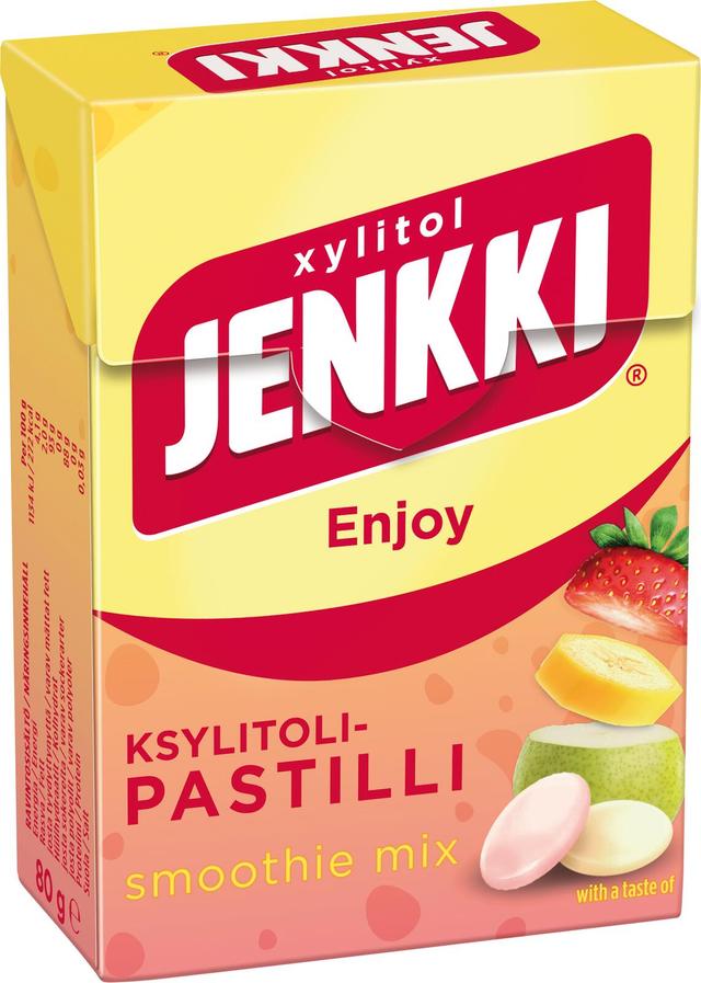 Jenkki Enjoy Smoothie mix ksylitolipastilli 80g