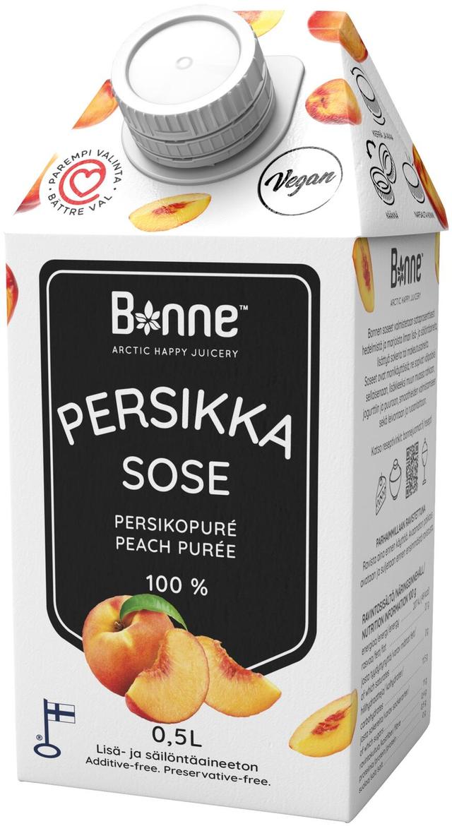 Bonne Persikkasose 0,5L