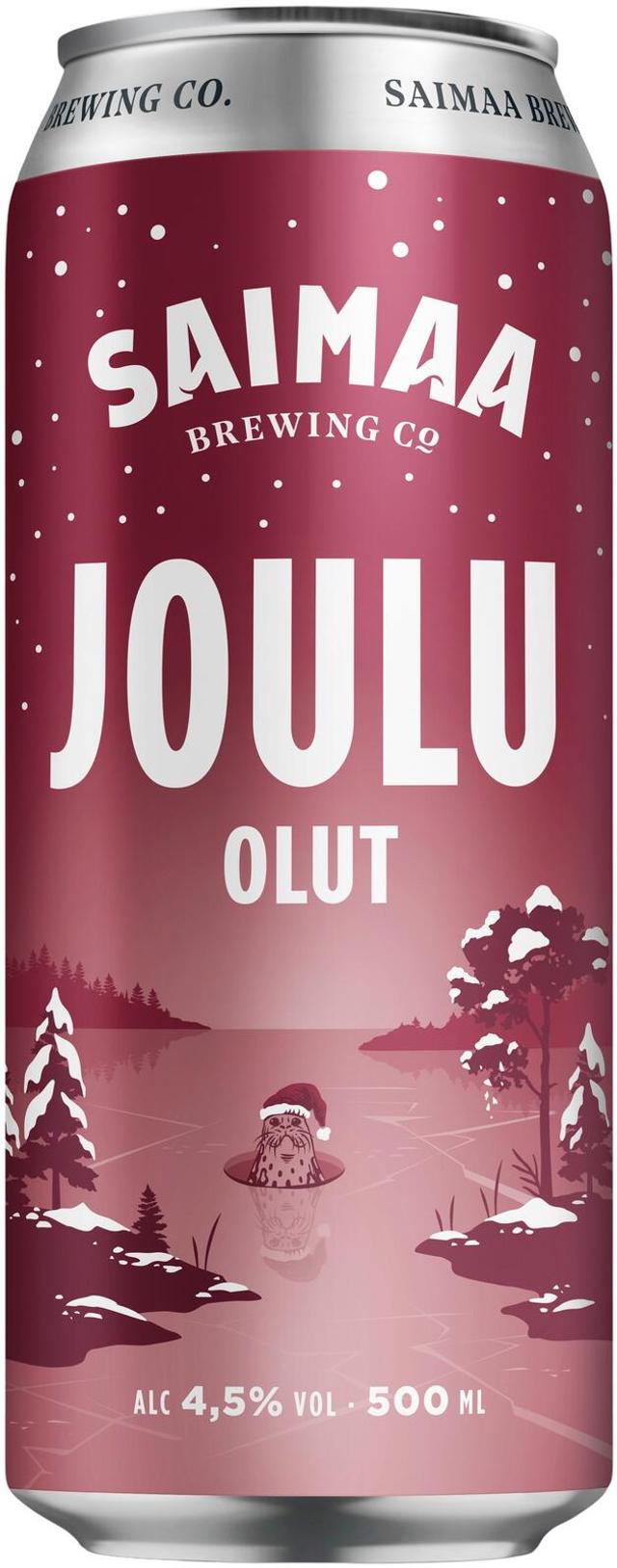 Saimaa Jouluolut 4,5% olut 0,5l tölkki