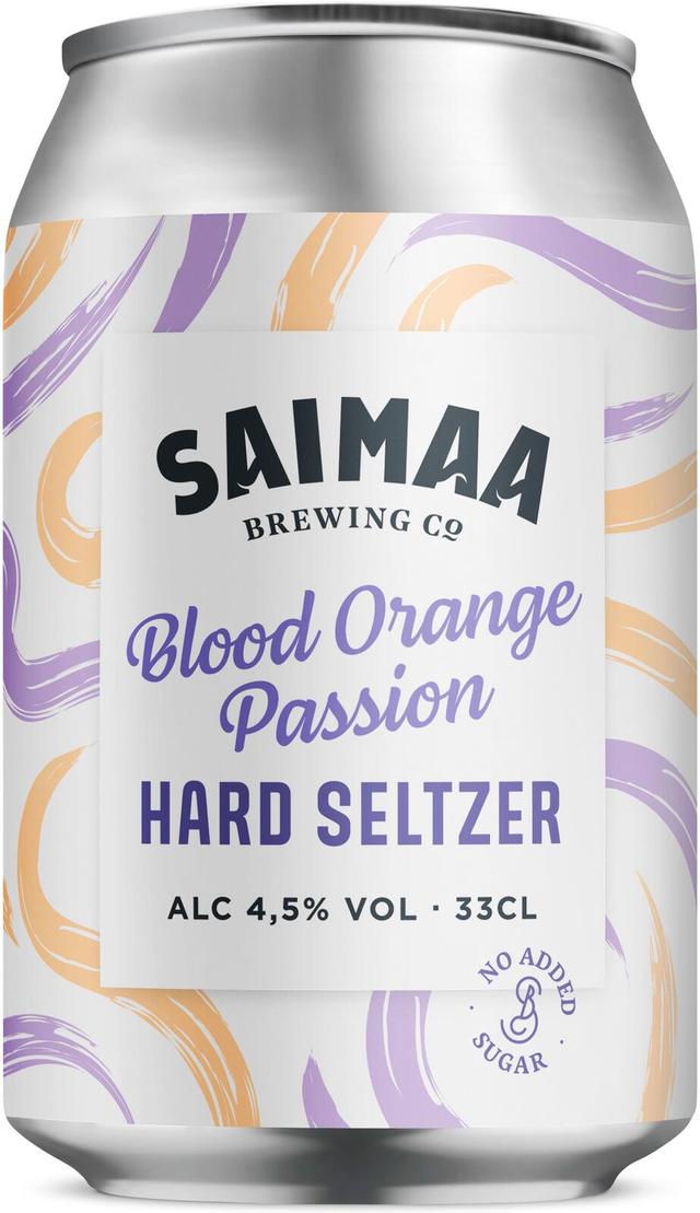 YES YES Hard Seltzer  Bloodorange Passion 4,5% 0,33l tlk