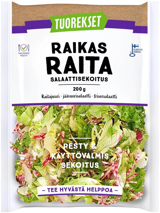 Tuorekset Raikas raita salaattisekoitus 200 G