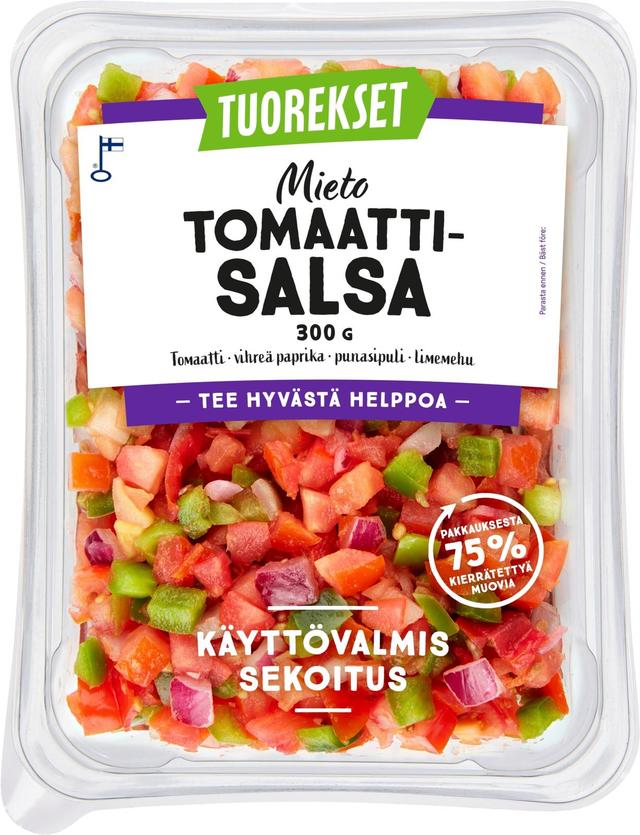 Tuorekset Mieto tomaattisalsa 300 g