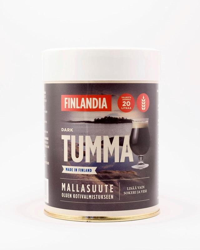 Finlandia 1kg Tumma kotiolutuute