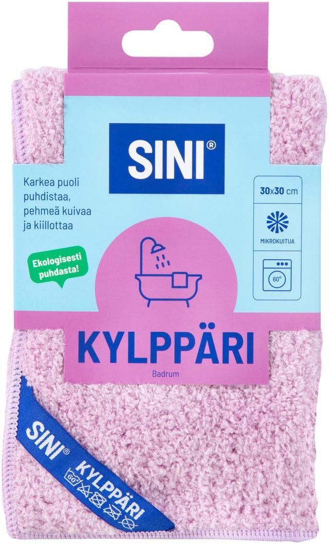 Sini Kylppäriliina mikrokuitua 30x30 cm