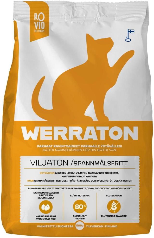 Werraton Viljaton kissanruoka 500 g