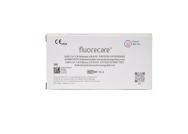 Fluorecare SARS-CoV-2- ja influenssa A/B- ja RSV-antigeenin yhdistelmätestipakkaus