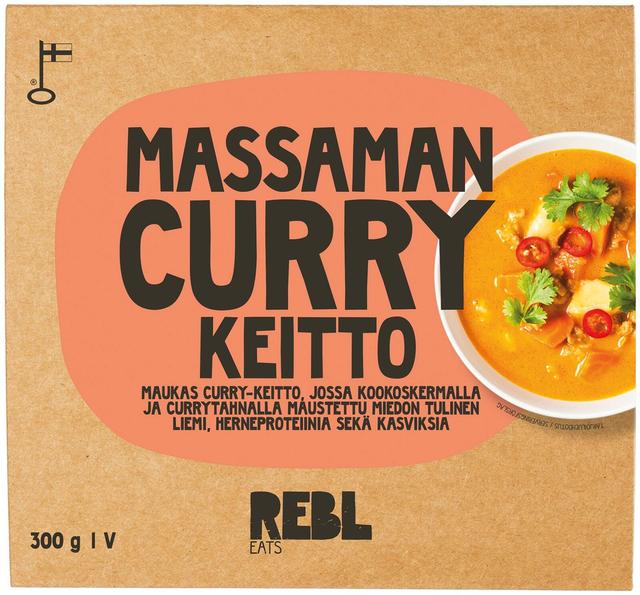 Rebl Eats Massaman Curry Soup 300g