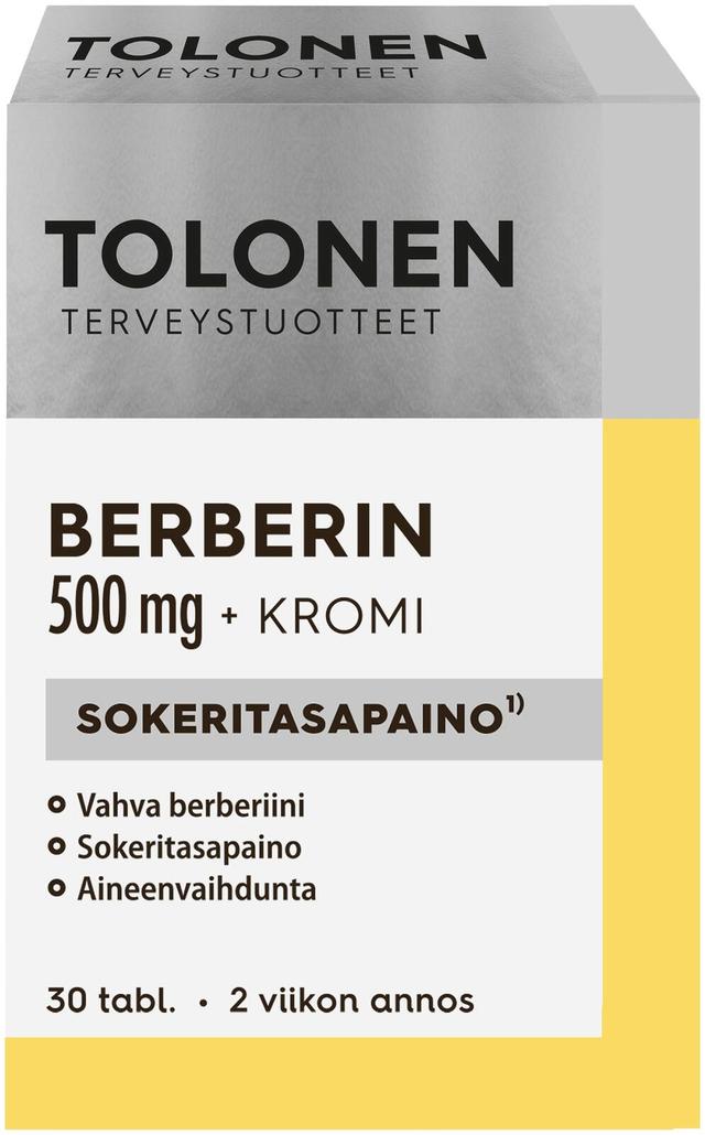 Tolonen Berberin+kromi 30tabl