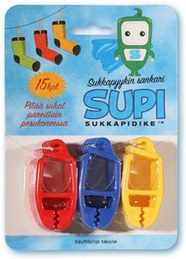 Supi sukkapidike 15kpl