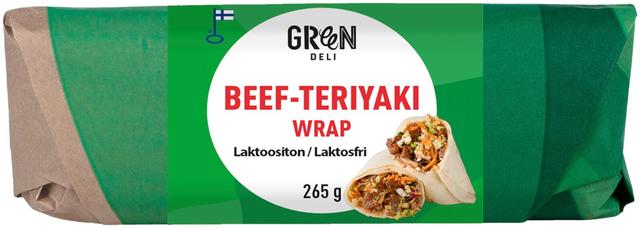 Greendeli Beef-Teriyaki Wrap 265 g