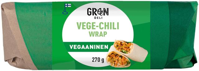 Greendeli Vege-Chili Wrap 270 g