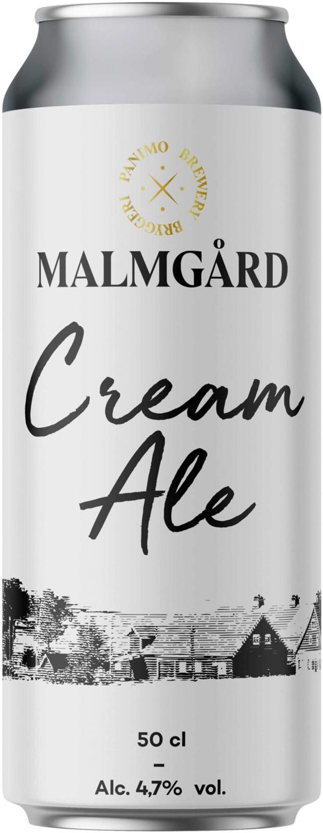 Malmgård Cream Ale 4,7% olut 0,5l tölkki