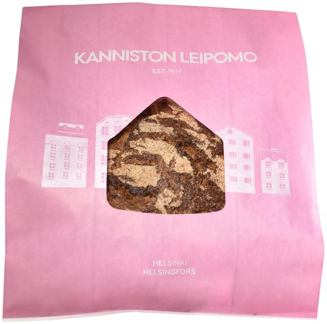 Kanniston Leipomon Luomuruisleipä pieni PP 400 g