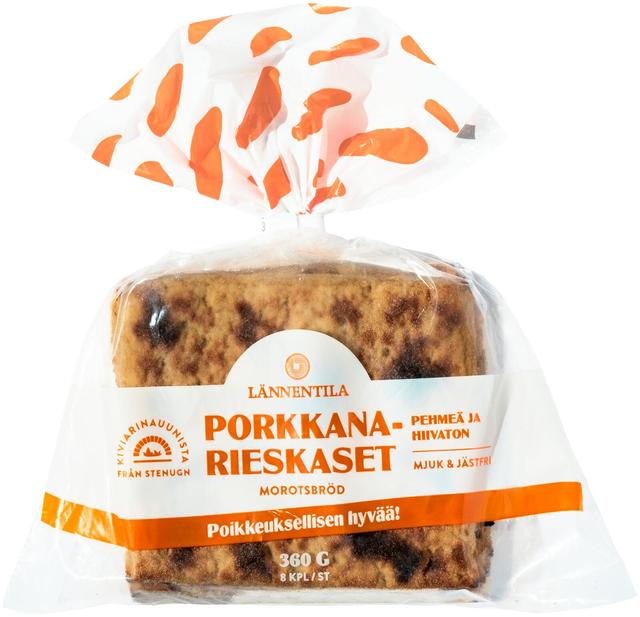 Kurkelan Tilan  8kpl/360g Porkkanarieskaset