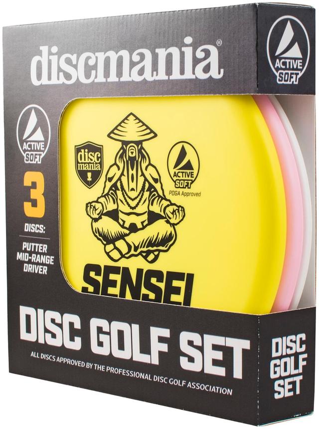Discmania frisbeegolfkiekkosetti Active soft 3 disc set