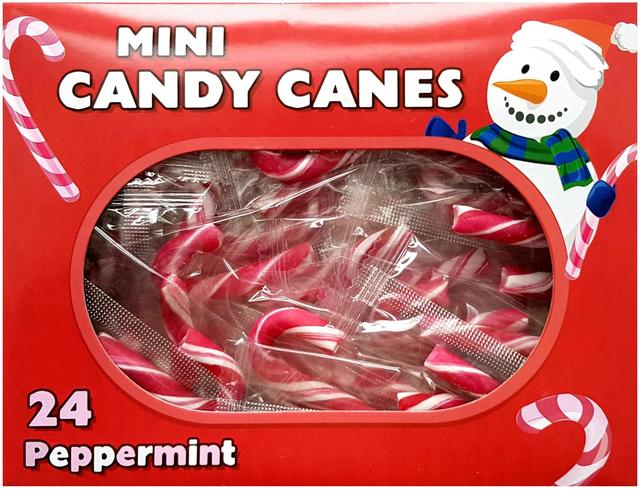 Prix Mini Candy canes karkkikepit 24kpl 96g