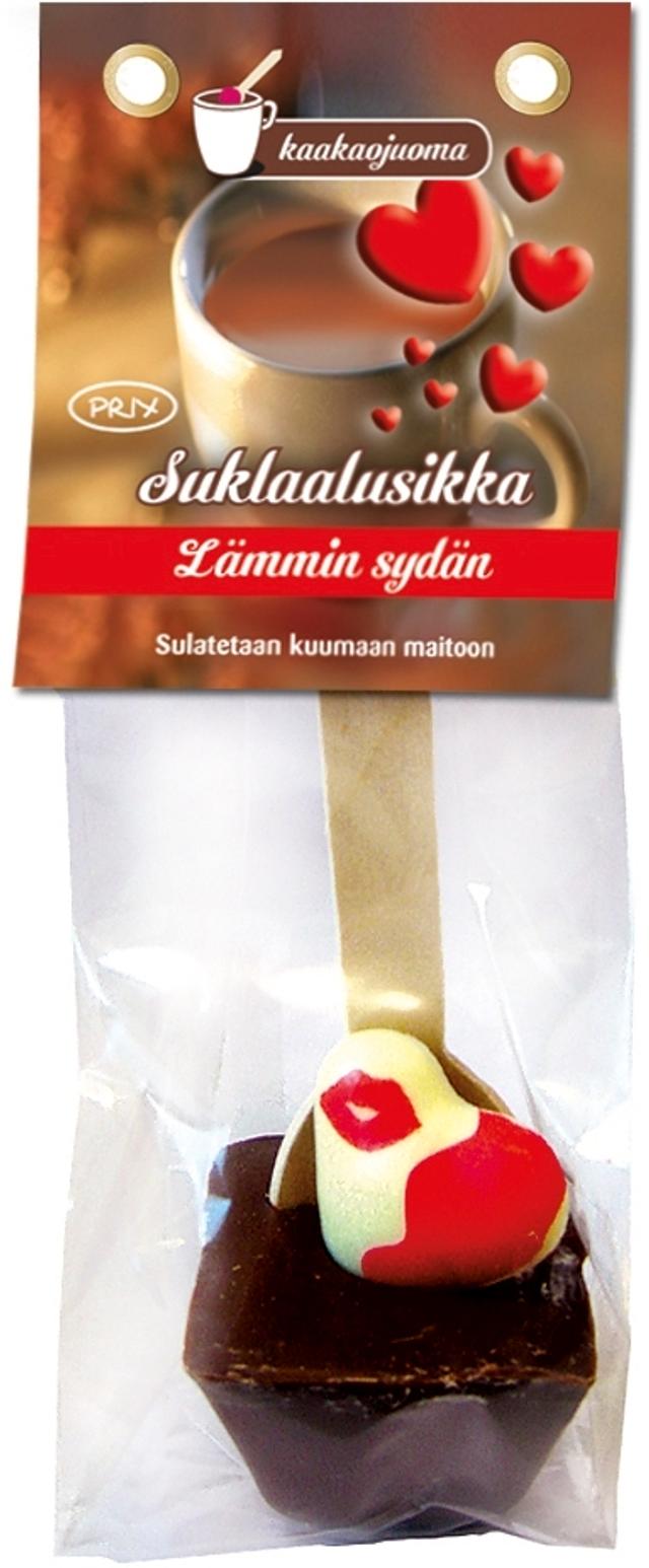 PRIX Lämmin Sydänmaitosuklaalusikka 45g