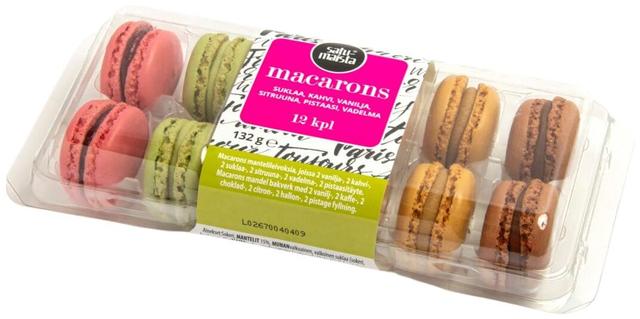 Satumaista 132g Macarons