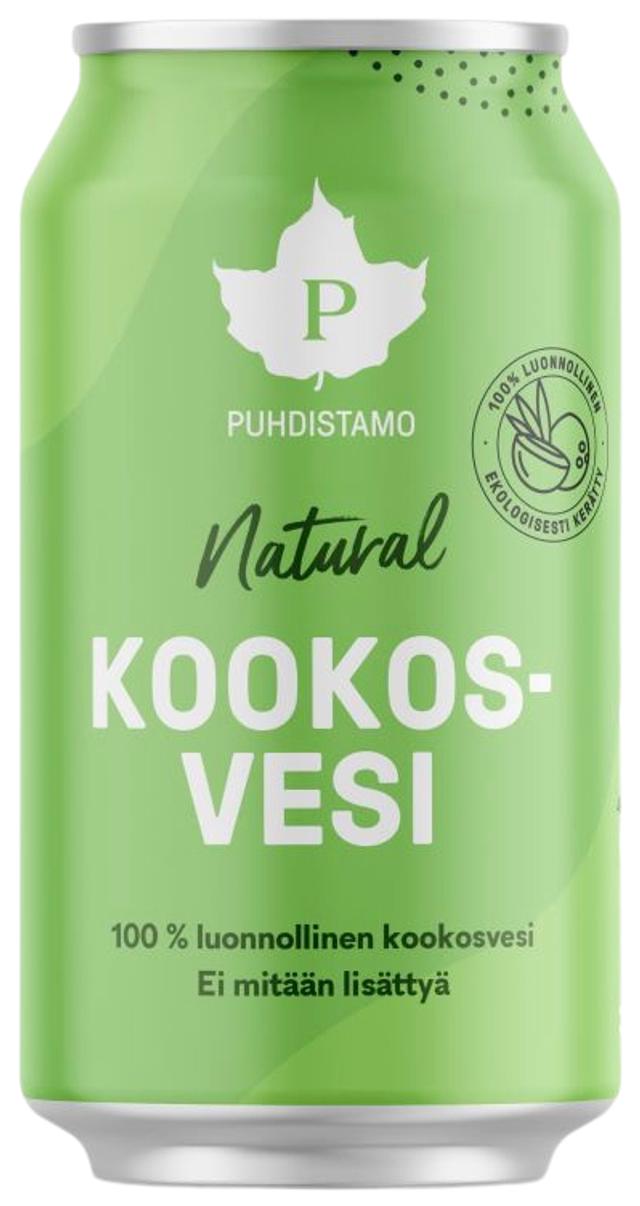 Puhdistamo Kookosvesi Perinteinen 310 ml