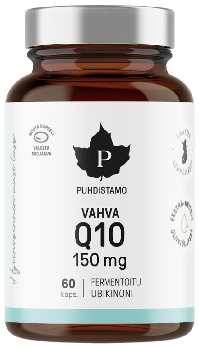 Puhdistamo Vahva Q10 Ubikinoni 150 mg 60 kaps