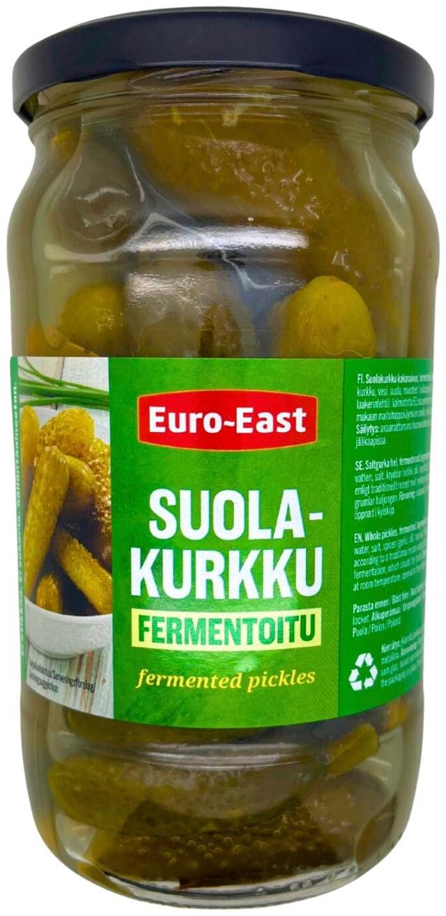 Euro-East Suolakurkku 740g/395g