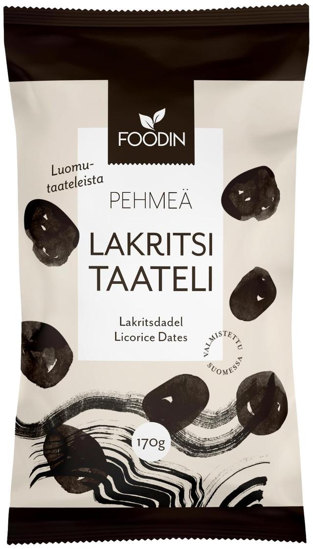 Foodin Lakritsitaateli 170g