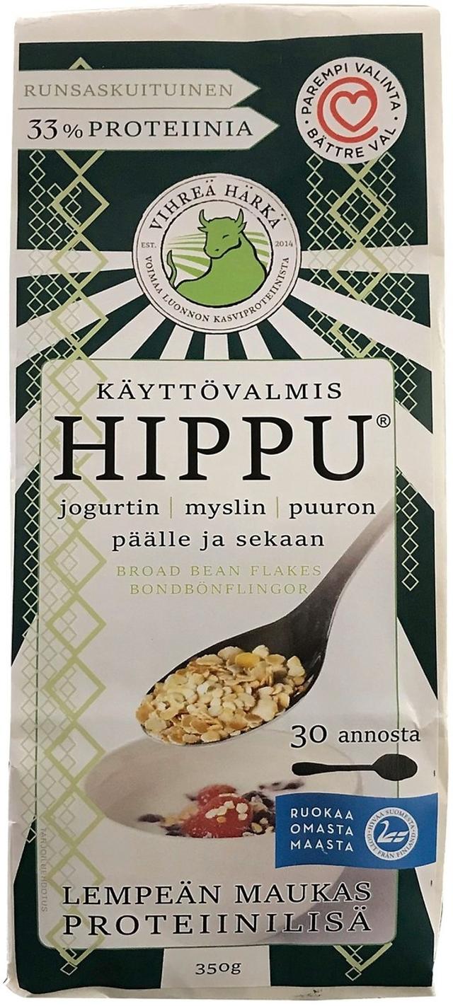 Proteiinihiutale HIPPU 350 g, 33% proteiinia, valmis syötäväksi