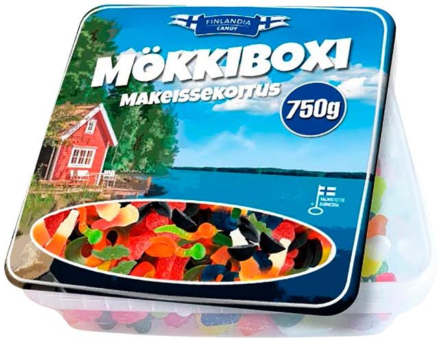 Finlandia Candy Mökkiboxi makeissekoitus 750g