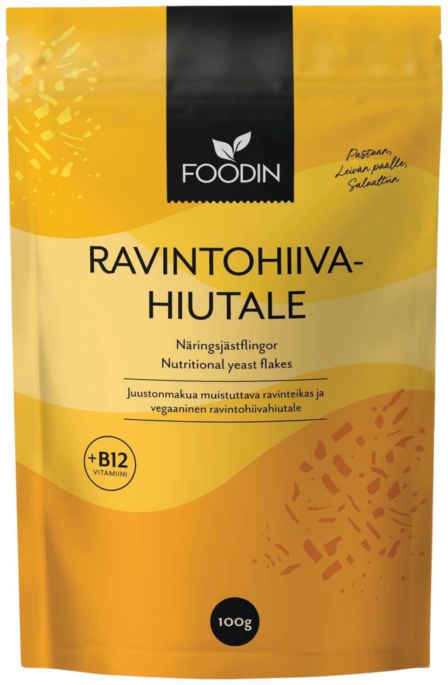 Foodin ravintohiivahiutale 100g