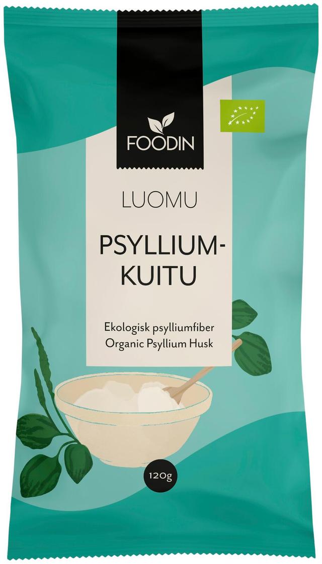 Foodin Psylliumkuitu luomu 120g