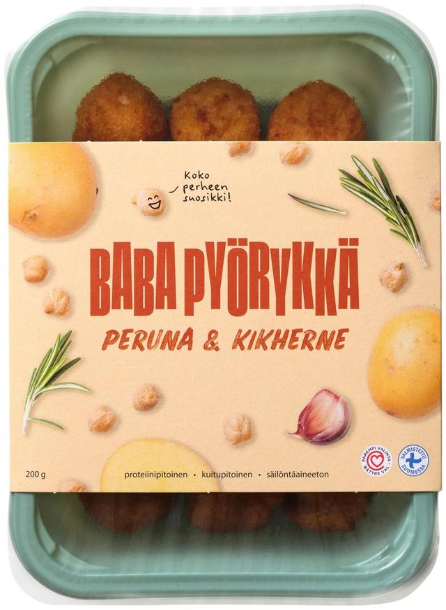 Baba Pyörykkä peruna-kikherne 200g