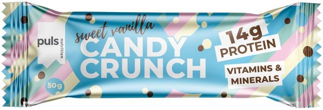 PULS Candy Crunch Proteiinipatukka vanilja 50g