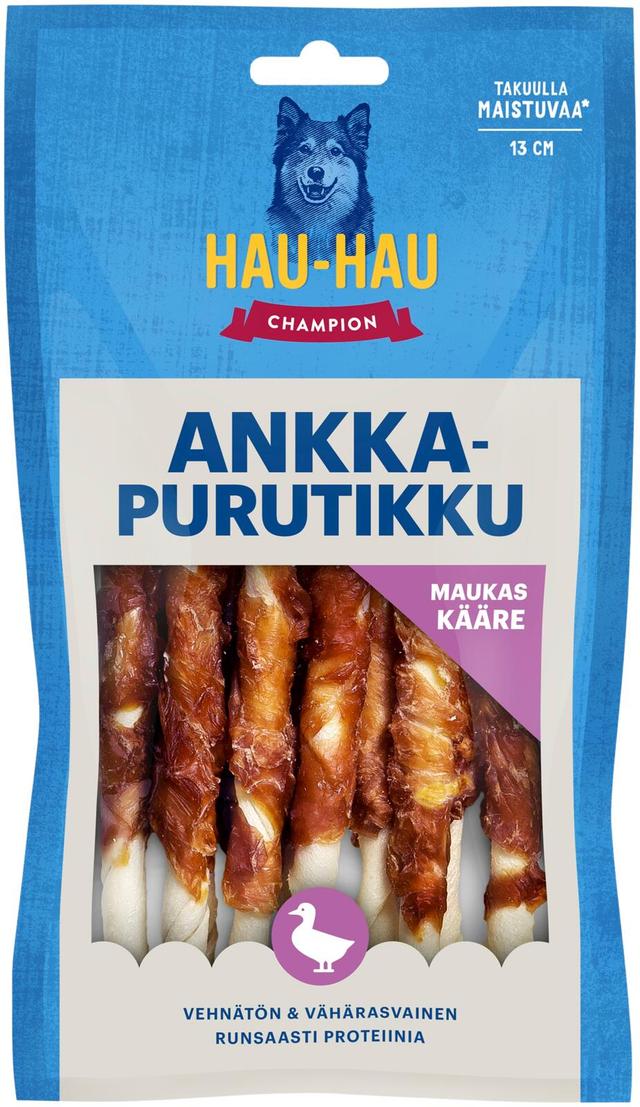 Hau-Hau Champion Ankkapurutikku 13 cm, 11 kpl, 100 g