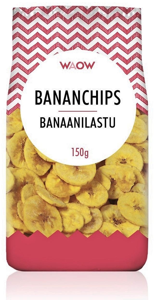 WAOW 150 g Banaanilastu