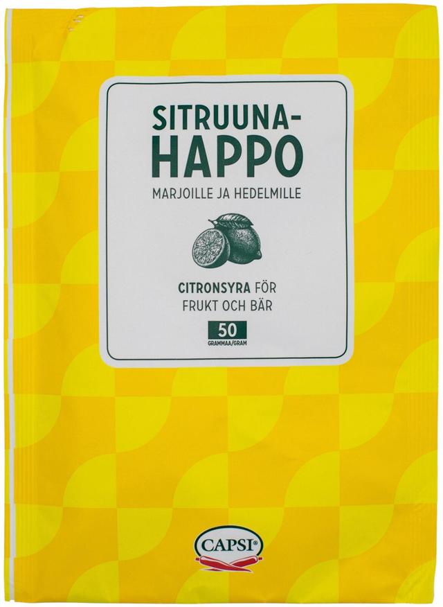 Capsi Sitruunahappo 50g