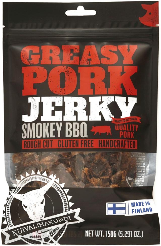 Kuivalihakundi Pork Jerky Smokey BBQ 150g