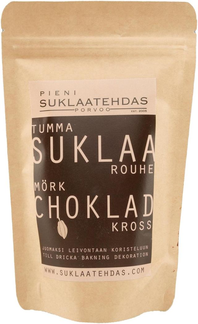 Pieni Suklaatehdas Tumma suklaarouhe 150g