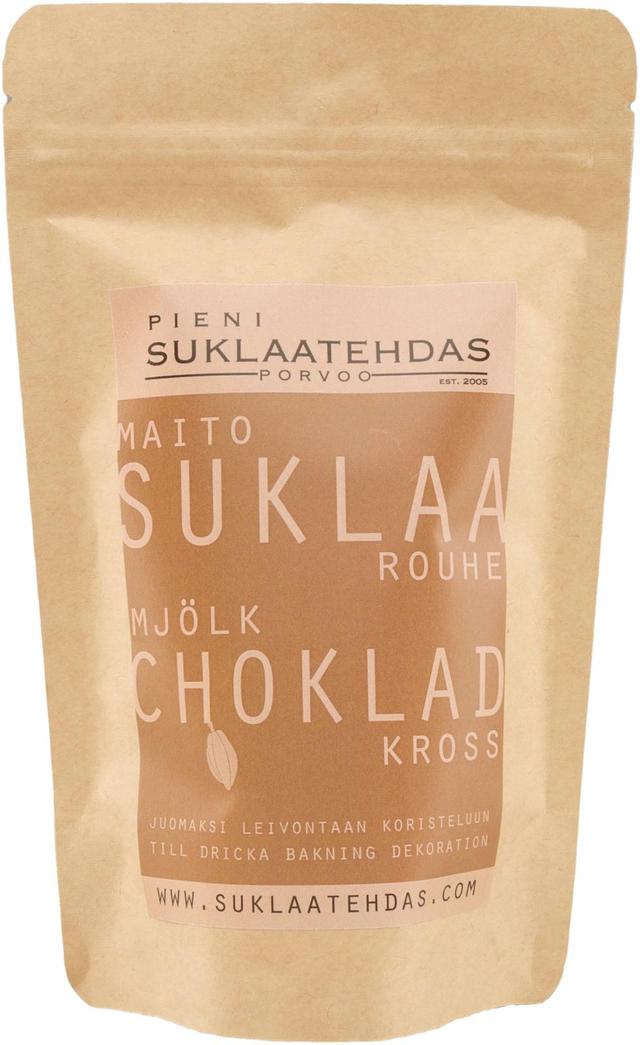 Pieni Suklaatehdas Maitosuklaarouhe 150g