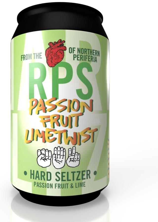 RPS Passion Lime Hard Seltzer 5% 0,33l tlk
