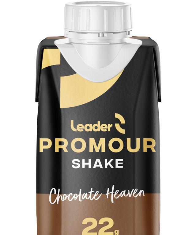 Leader Promour shake Chocolate Heaven maitoproteiinijuoma suklaanmakuinen 250 ml