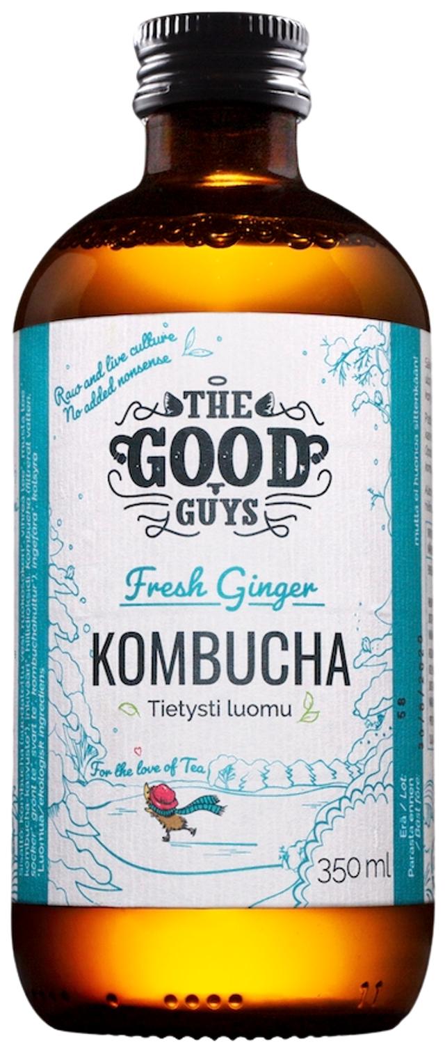 The Good Guys Fresh Ginger Kombucha 350ml