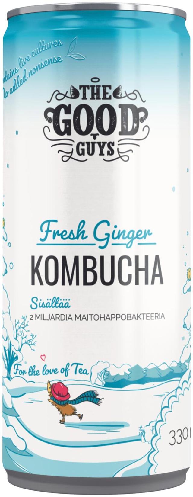 The Good Guys Fresh Ginger Kombucha