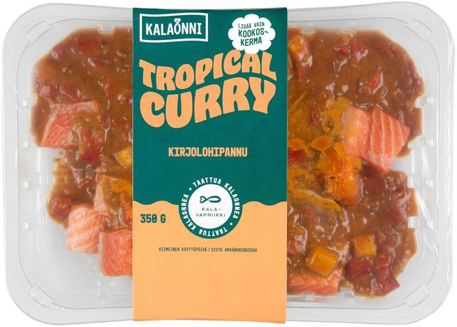 Kalaonni Kirjolohipannu Tropical curry 350 g