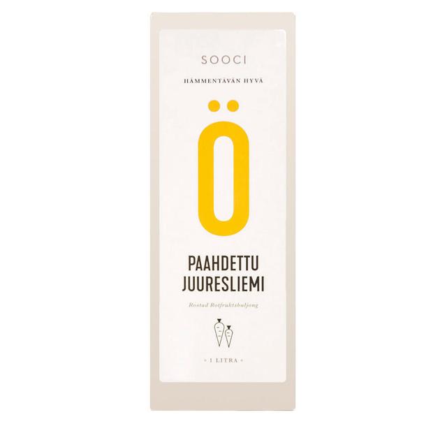 Sooci Ö Paahdettu juuresliemi 1l
