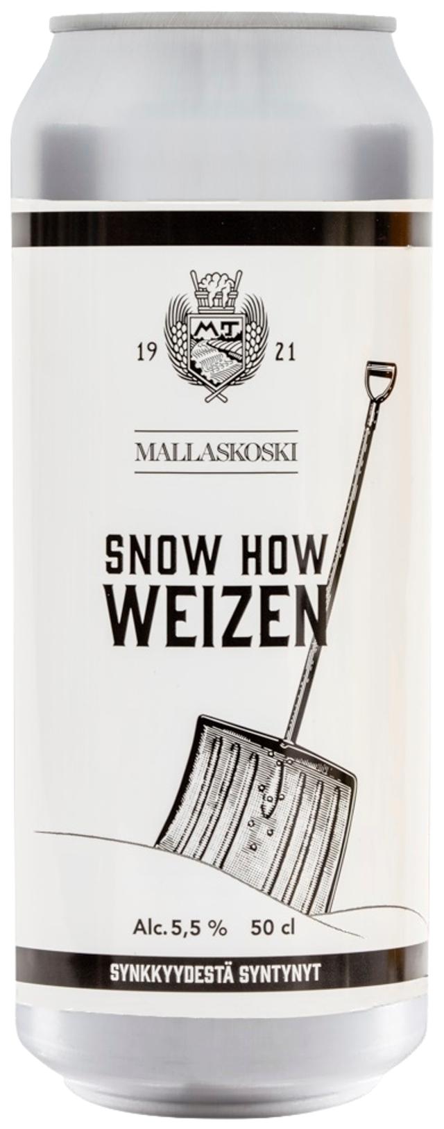 Mallaskoski Snow How Weizen 5,5% 50cl